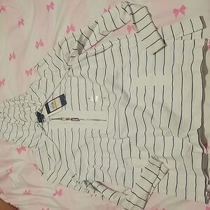 BNWT Women's Tommy Hilfiger Long Sleeve Striped Tee